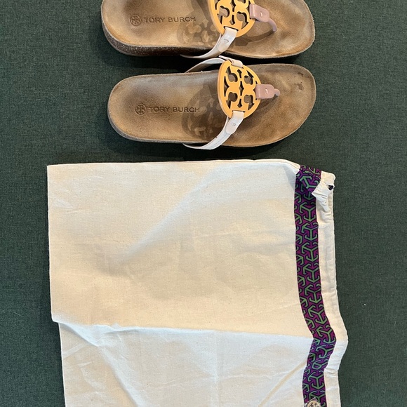Tory Burch Miller Cloud Sandals, Size 8 - Picture 2 of 4